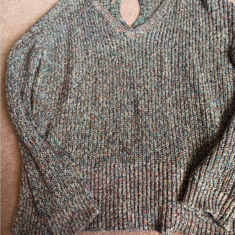 Maurices Gray V-Neck Sweater